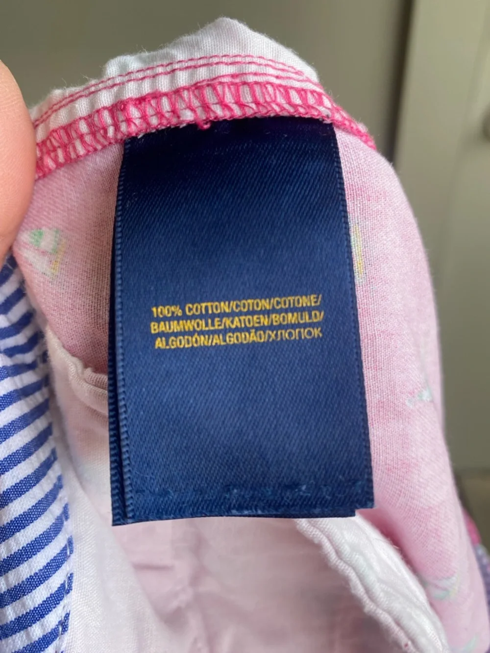 Polo Ralph Lauren preppy pink
